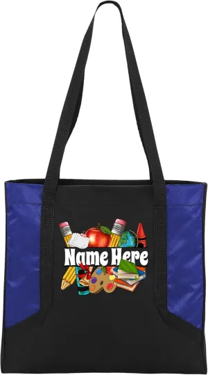 Personalized Teacher Tote Bag - Teacher Bag Daily Use - Teacher Appreciation Gifts - Teacher Tote Bag