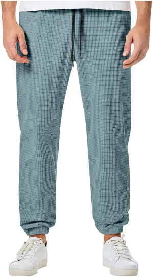 Plus Size Hiking Pants Men Loose Casual Pants Track Joggers Pants Straight Leg Elastic Waist Pants Autumn Pants