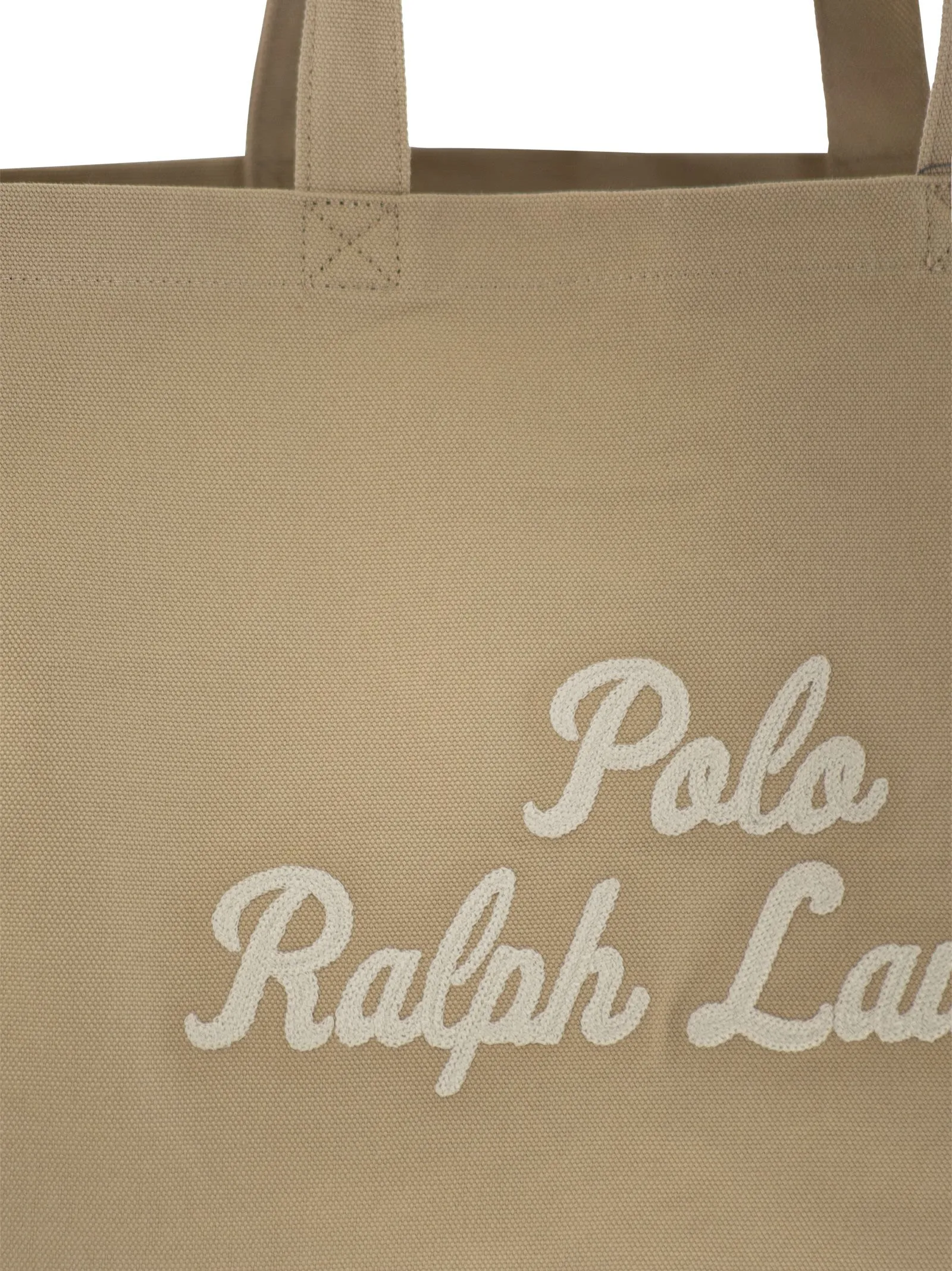 Polo Ralph Lauren broderad duk tote