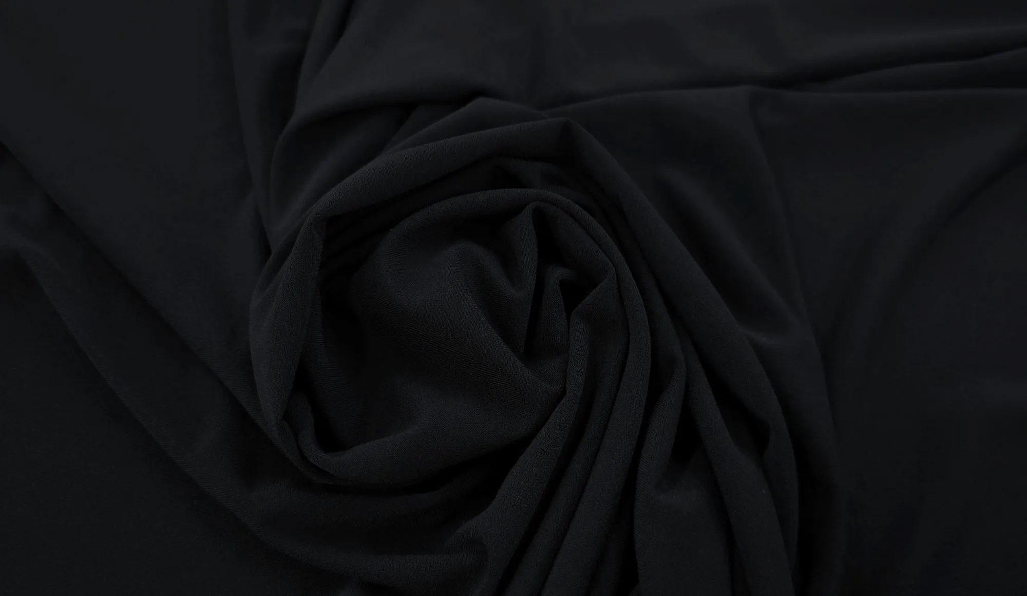Polyester Knit Black
