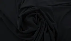 Polyester Knit Black