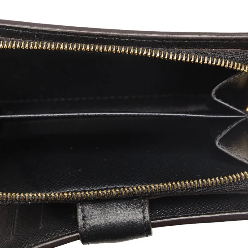 Portfolio Juliet Louis Double Brown PVC Louis Leather Reverse Vuitton Wallet Monogram Folded Giant Premium-grade Short-term offer M69432  Vuitton Marlon