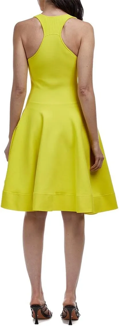 Proenza Schouler Women's Matte Viscose Knit Ruffle Dress