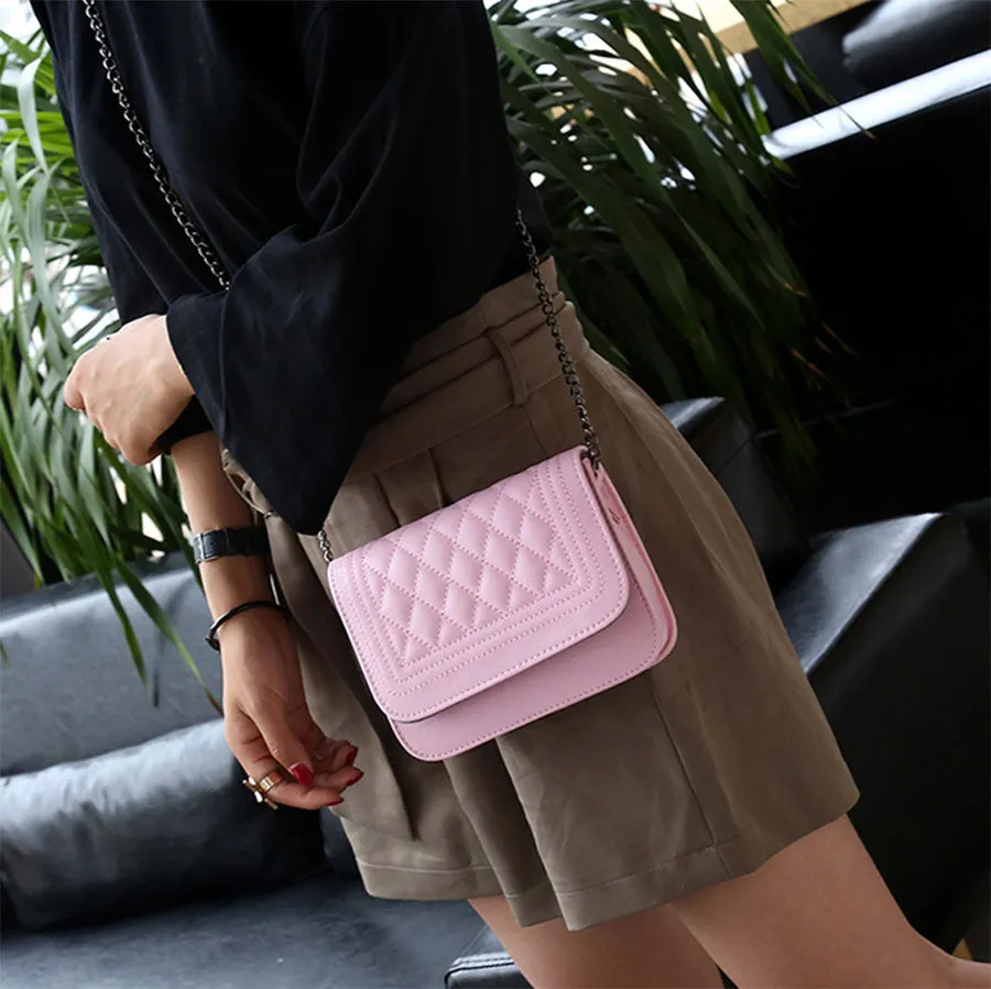 PU Leather Women Messenger Bag