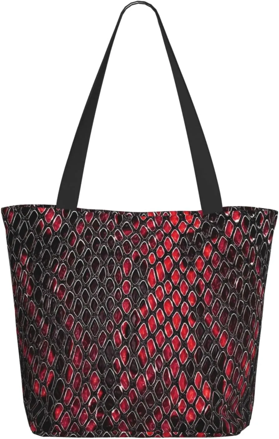 Pure White Snowflake Tote Bag Women Reusable Shopping Bags Shoulder Bag Portable Storage HandBags
