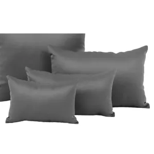Purse Insert Pillows - Custom Cushioned Handbag Fillers by Fabrinique - Set of Shaper Inserts Made to Maintain Small to Large Purses - Prevents Creases and Damage (Charcoal, XXS-S, 3PC Set)