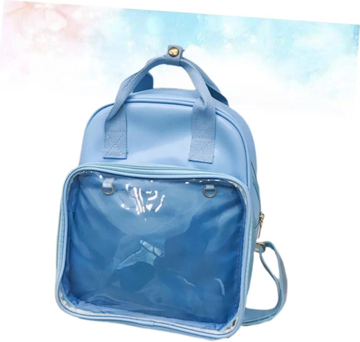 Pvc Candy Backpack School Bag for Girls Tote Bags for School Super Spacious Comfortable for Ages