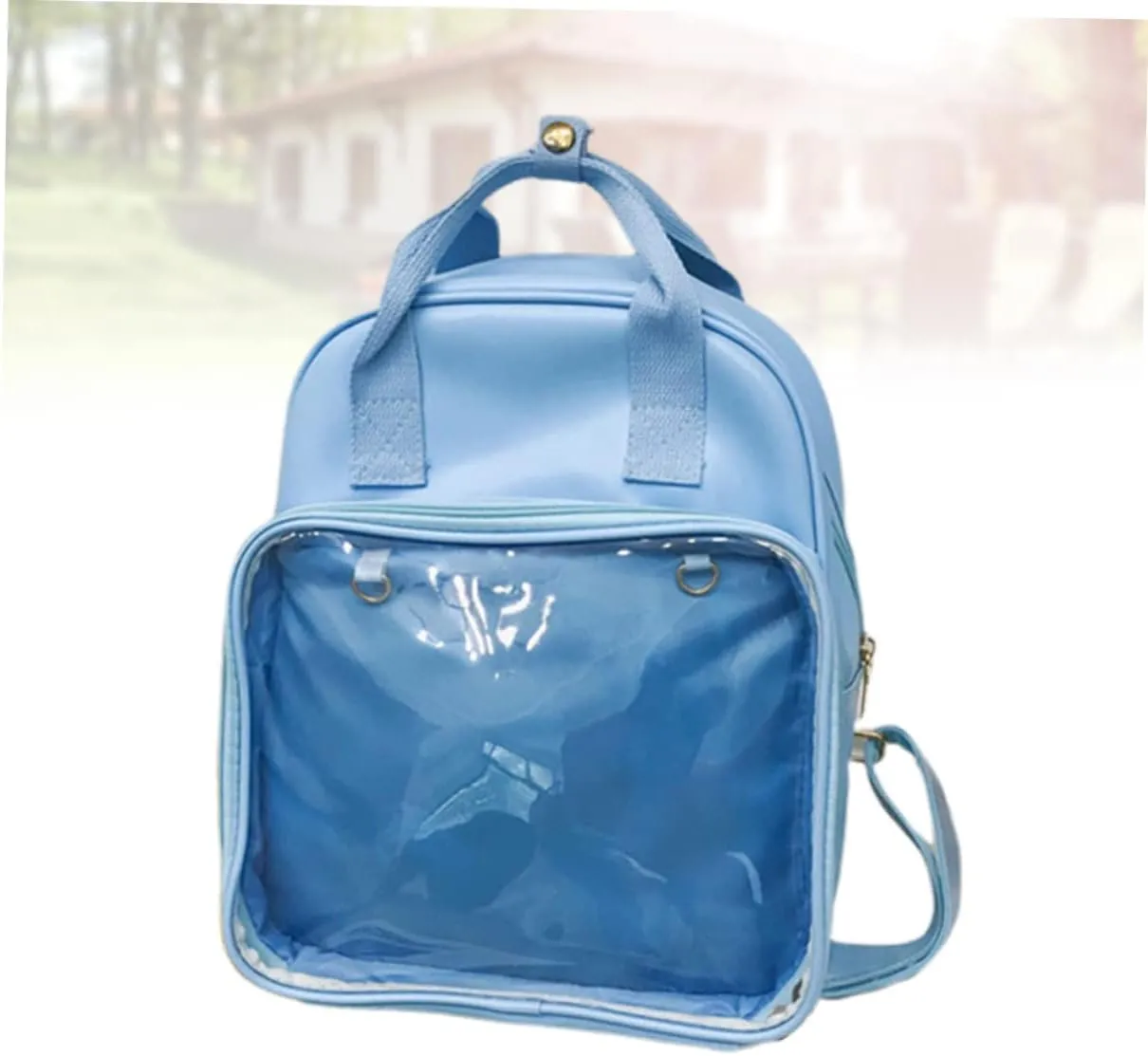 Pvc Candy Backpack School Bag for Girls Tote Bags for School Super Spacious Comfortable for Ages