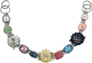 QTMY Unique Watch Shape Bag Charms for Handbag Purse Backpack,Bag Strap Purse Strap,685