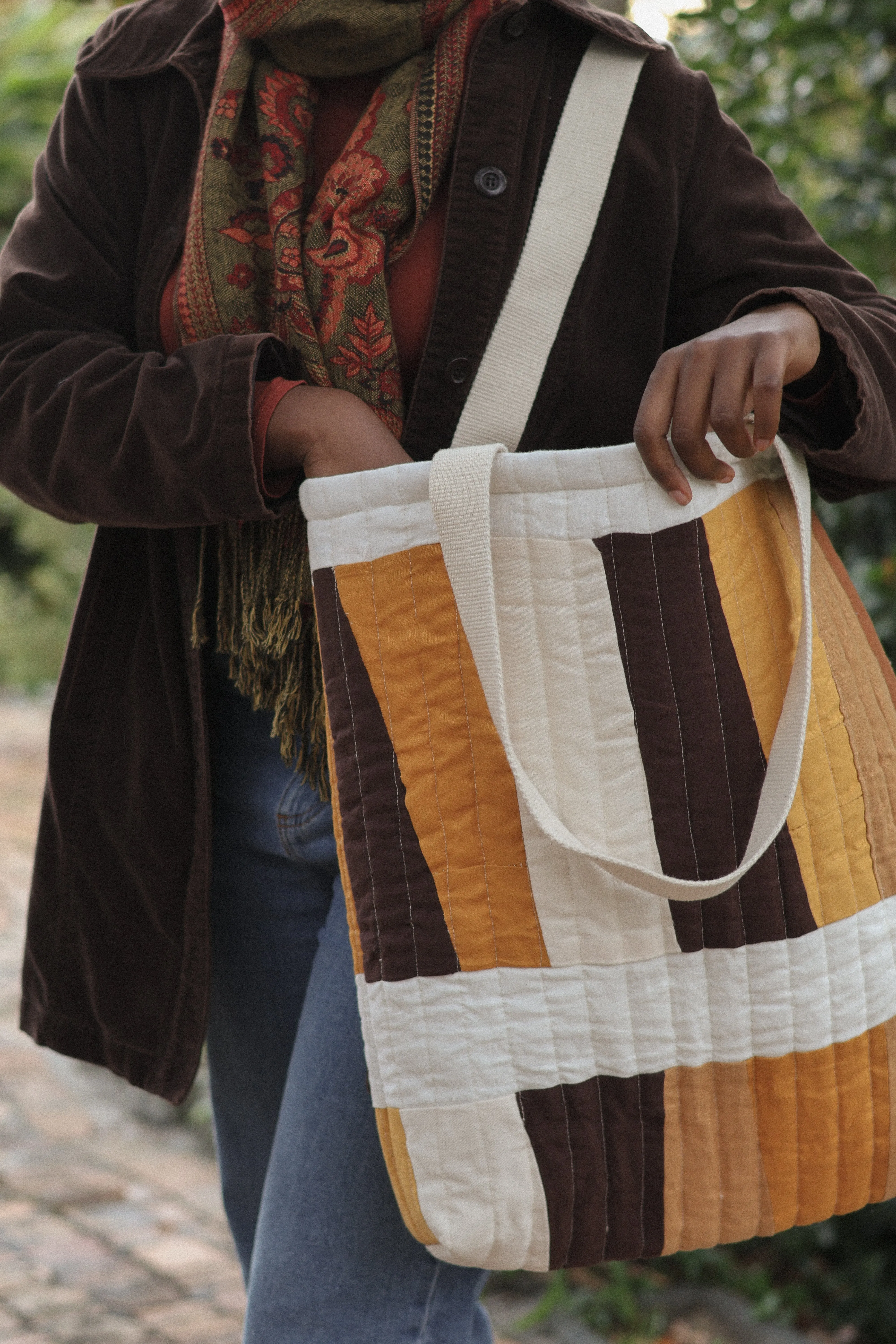 Quilted Tote Bag