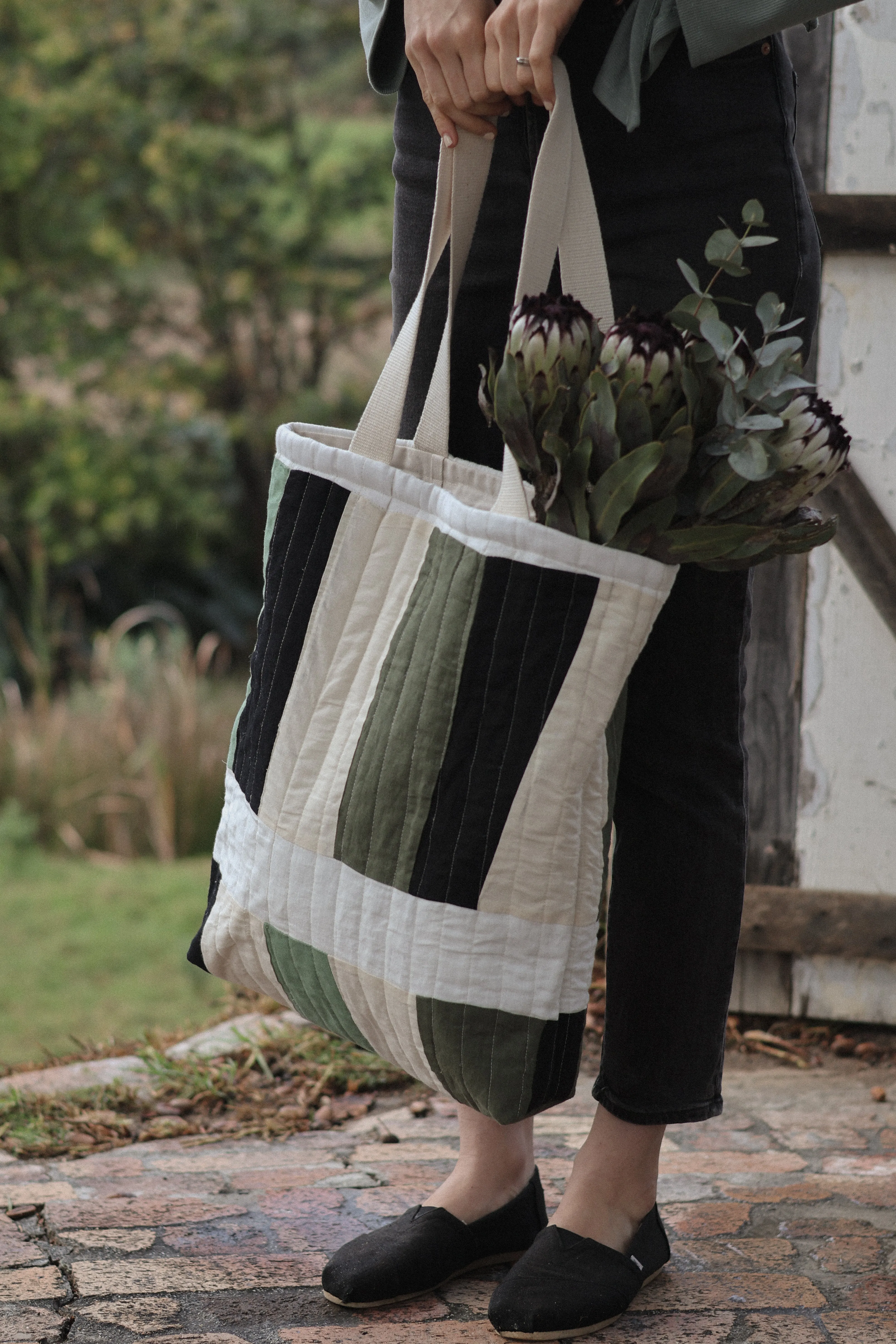 Quilted Tote Bag