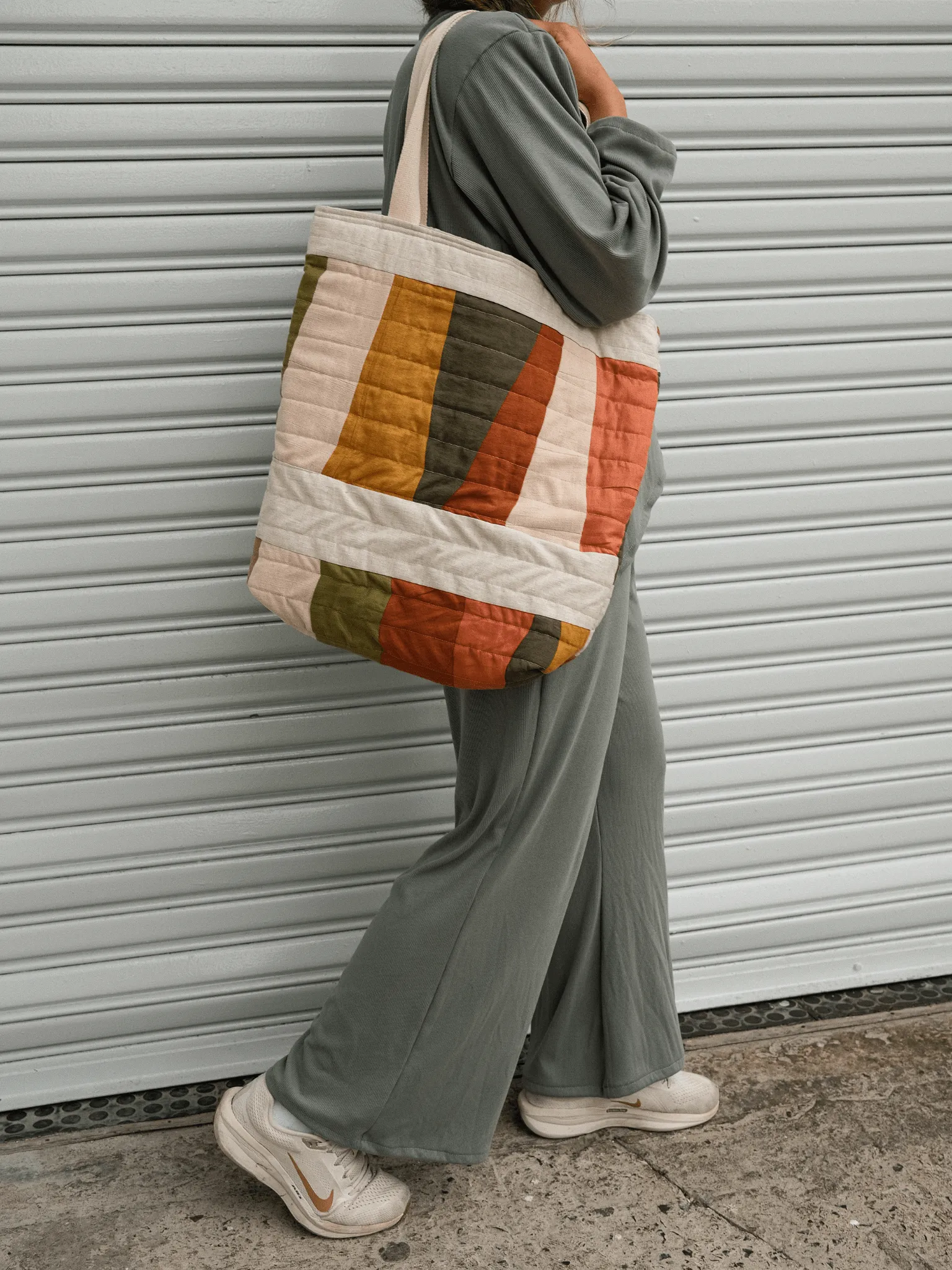 Quilted Tote Bag