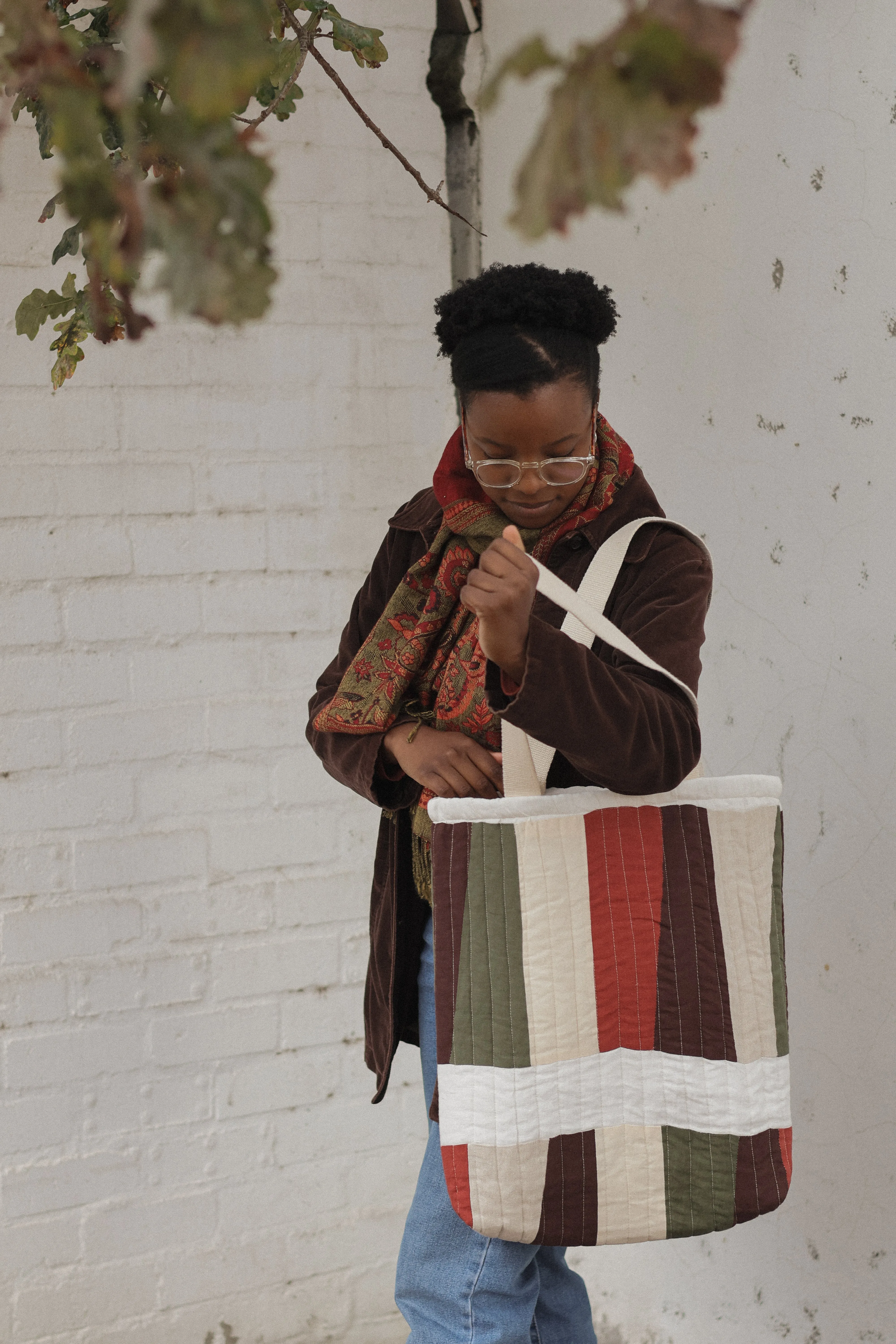 Quilted Tote Bag