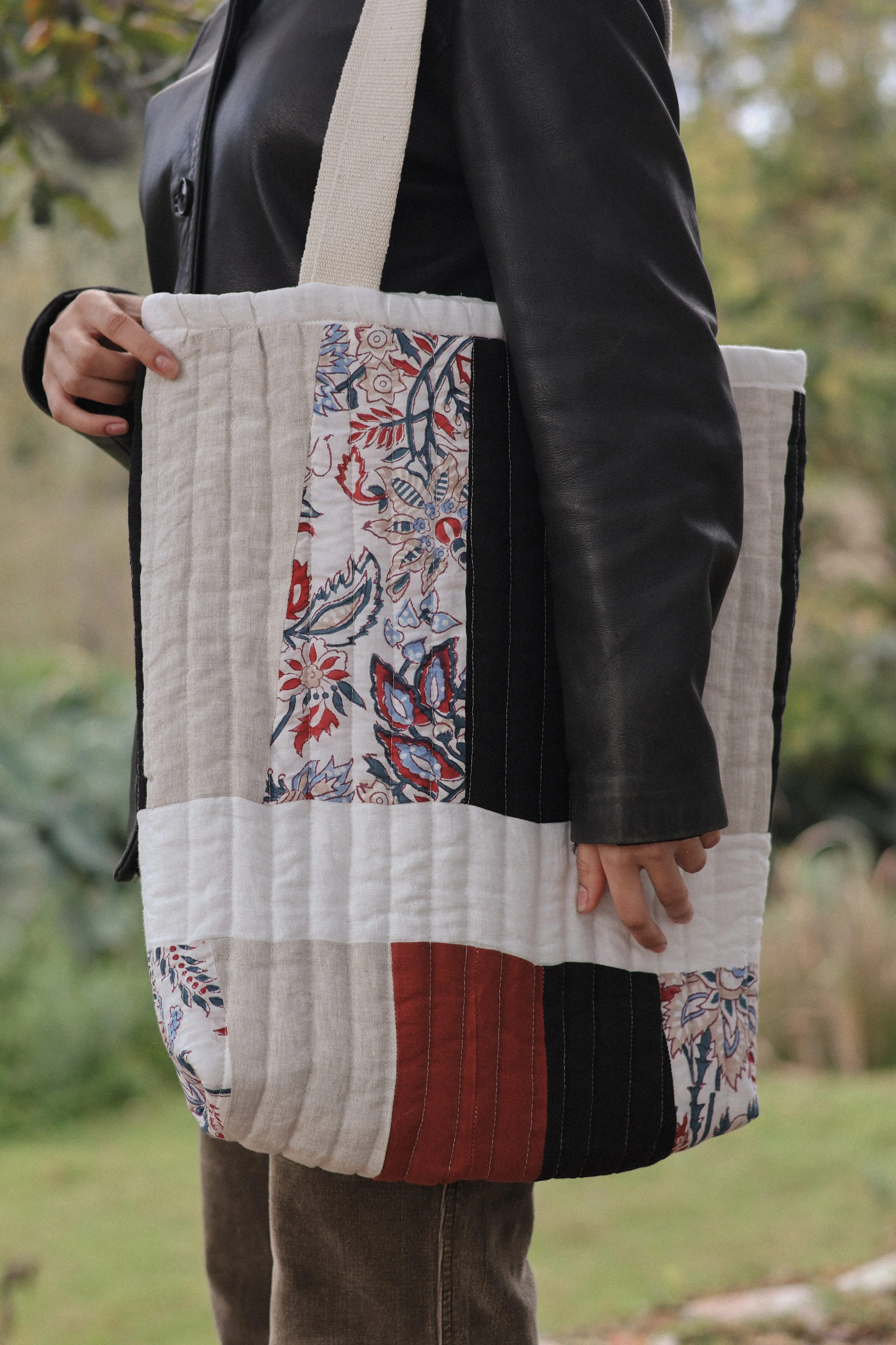 Quilted Tote Bag