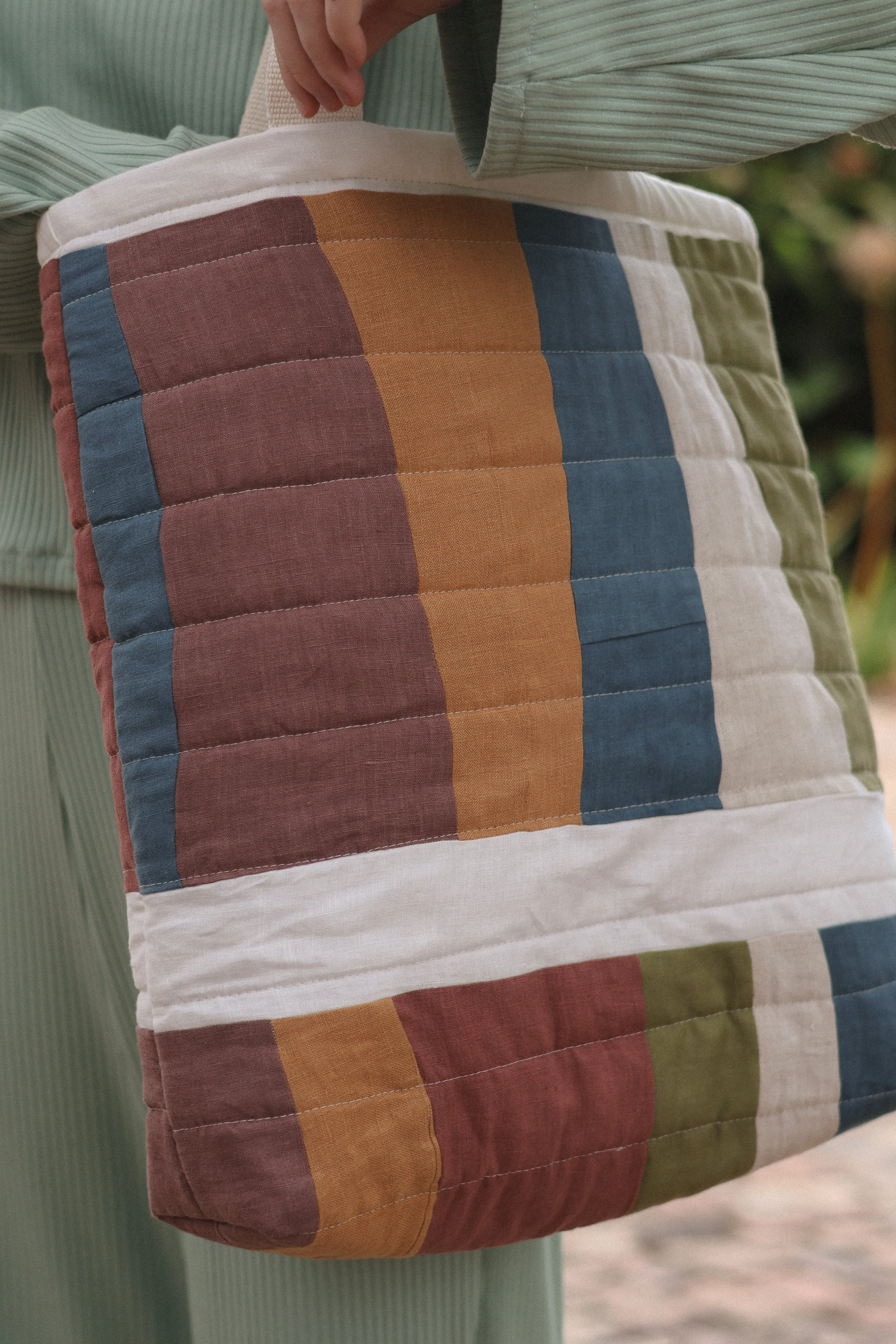 Quilted Tote Bag