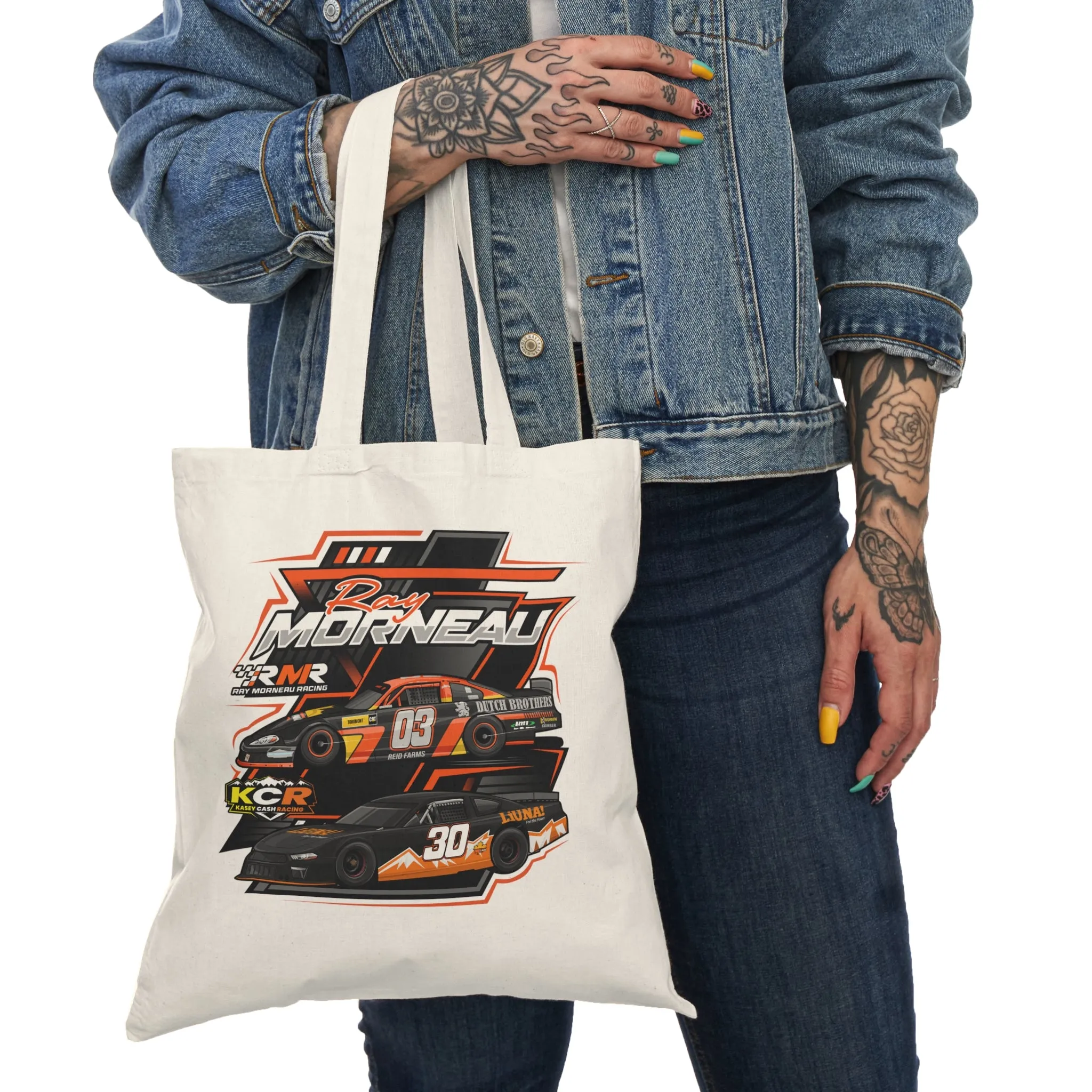 Ray Morneau Racing PLM Canvas tote bag