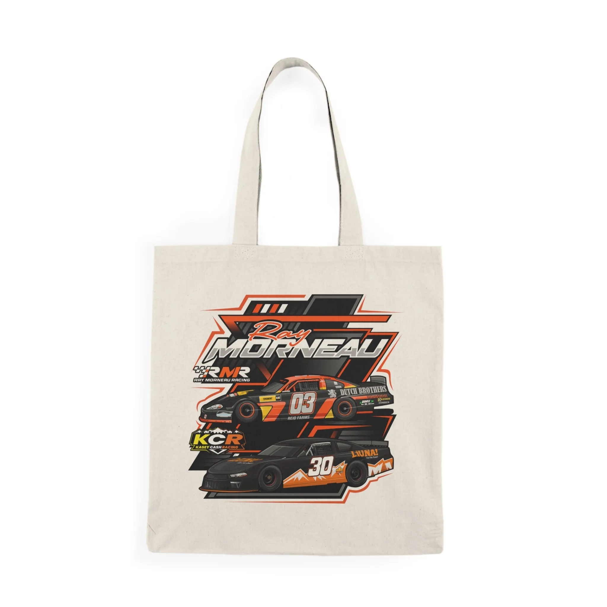 Ray Morneau Racing PLM Canvas tote bag