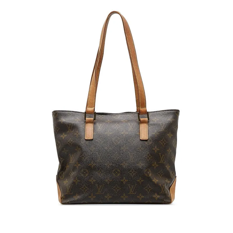  Resilient M51148 Brown Vuitton Monogram Louis Shoulder Top value PVC Bag Cabaret Vuitton Louis Leather