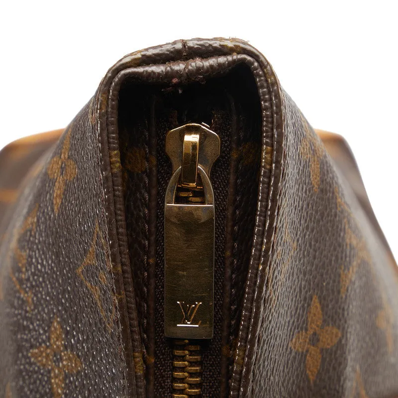  Resilient M51148 Brown Vuitton Monogram Louis Shoulder Top value PVC Bag Cabaret Vuitton Louis Leather