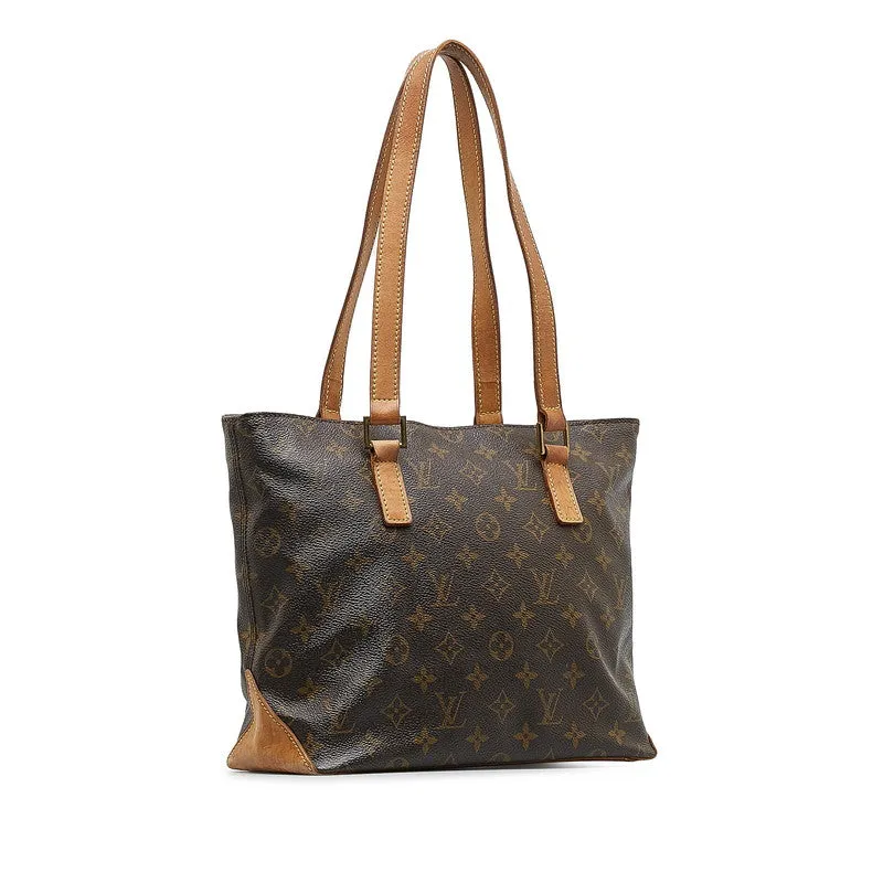  Resilient M51148 Brown Vuitton Monogram Louis Shoulder Top value PVC Bag Cabaret Vuitton Louis Leather