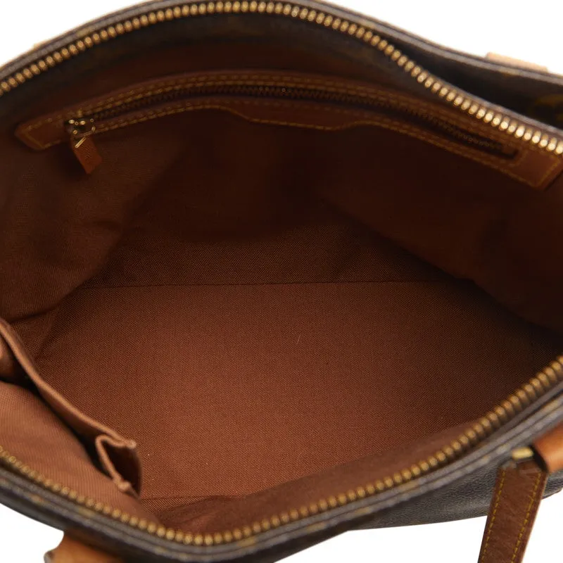  Resilient M51148 Brown Vuitton Monogram Louis Shoulder Top value PVC Bag Cabaret Vuitton Louis Leather