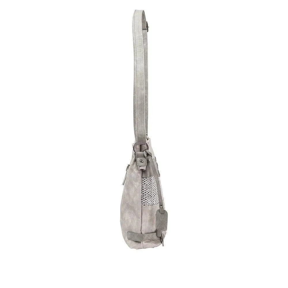 Rieker H1346-40 Handbag Zipper - Grey - Size S