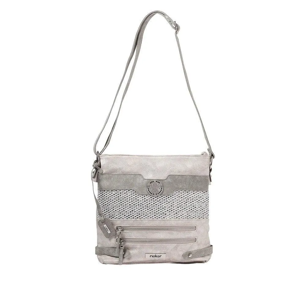Rieker H1346-40 Handbag Zipper - Grey - Size S