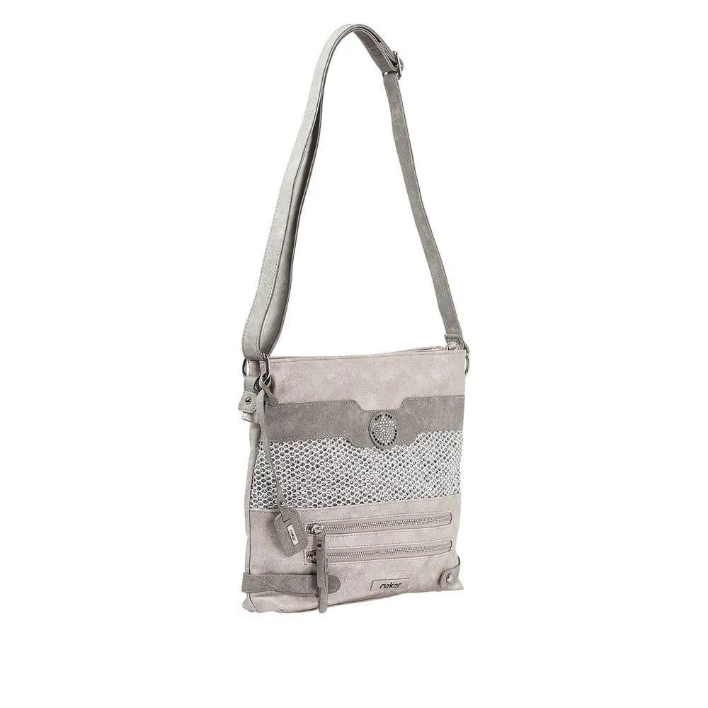 Rieker H1346-40 Handbag Zipper - Grey - Size S