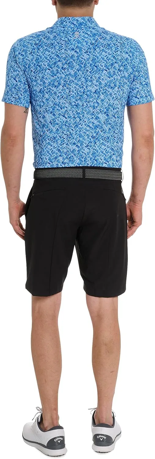 Robert Graham Men's Tyne Short Sleeve Knit Polo