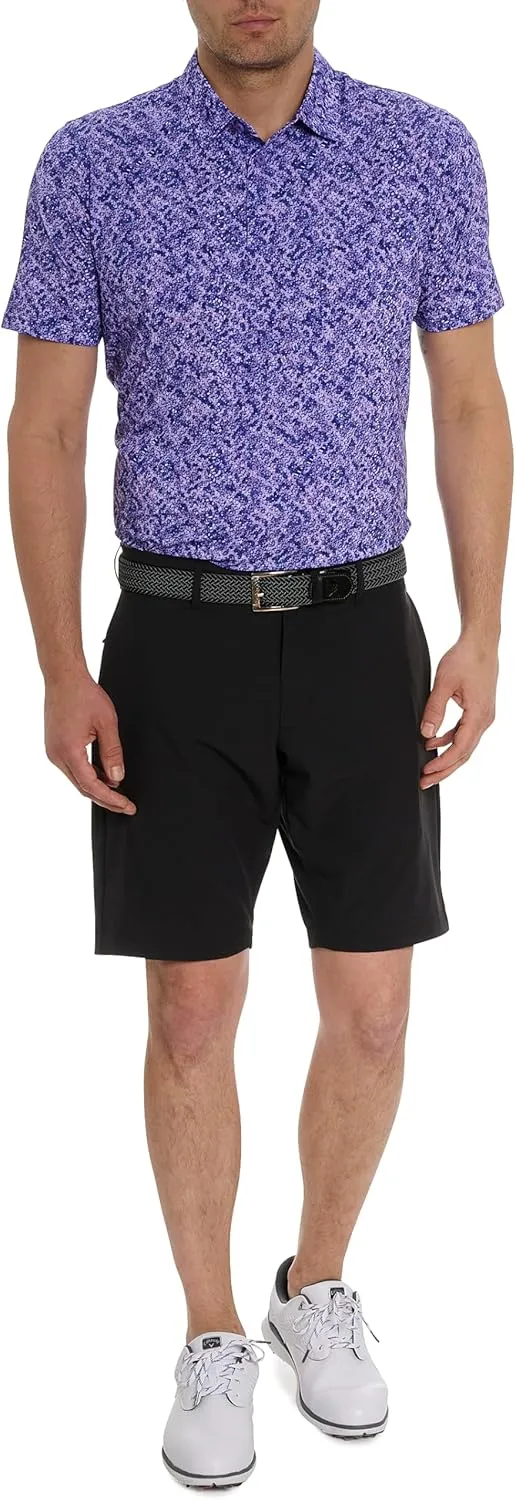 Robert Graham Men's Tyne Short Sleeve Knit Polo