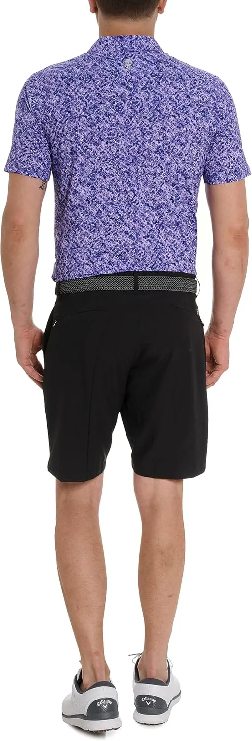 Robert Graham Men's Tyne Short Sleeve Knit Polo