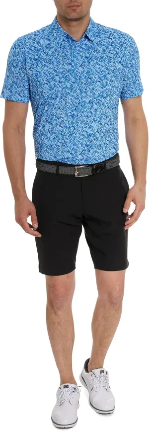 Robert Graham Men's Tyne Short Sleeve Knit Polo