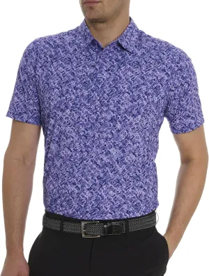 Robert Graham Men's Tyne Short Sleeve Knit Polo