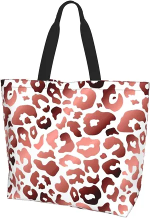 Rottweilers Dog in Ice Tote Bag Shopping Bag Portable Handbags Tote Shoulder Bucket Bags for Women