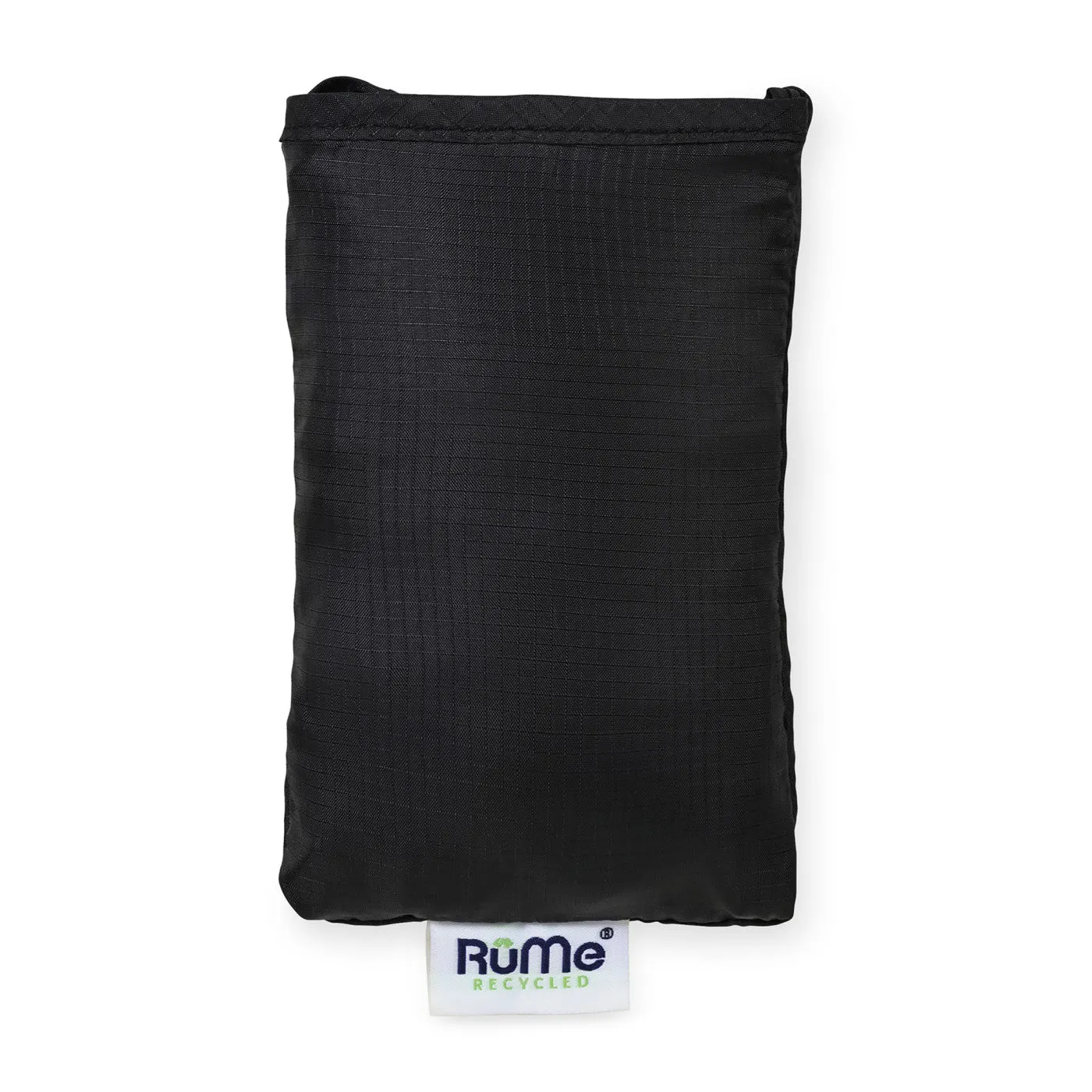 RuMe Black Recycled Medium Tote