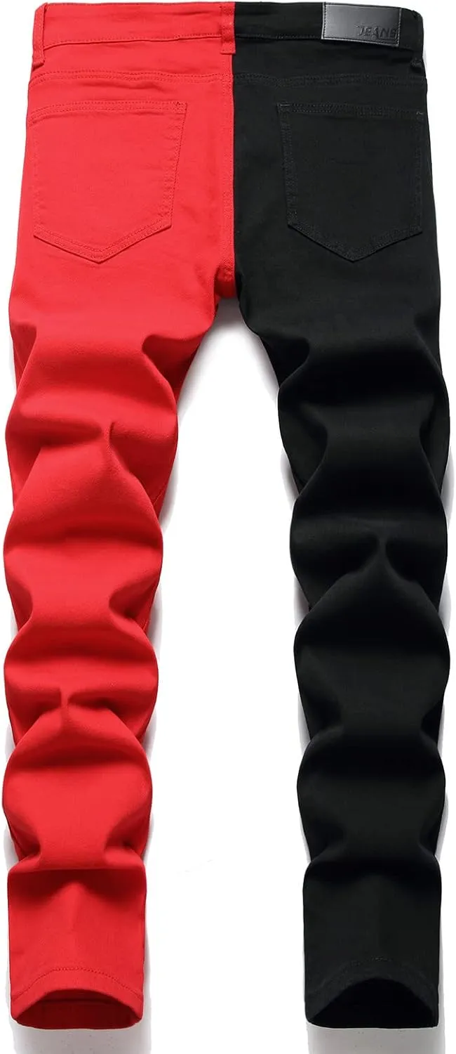 RXXKKK Men's Regular Slim Fit Jeans