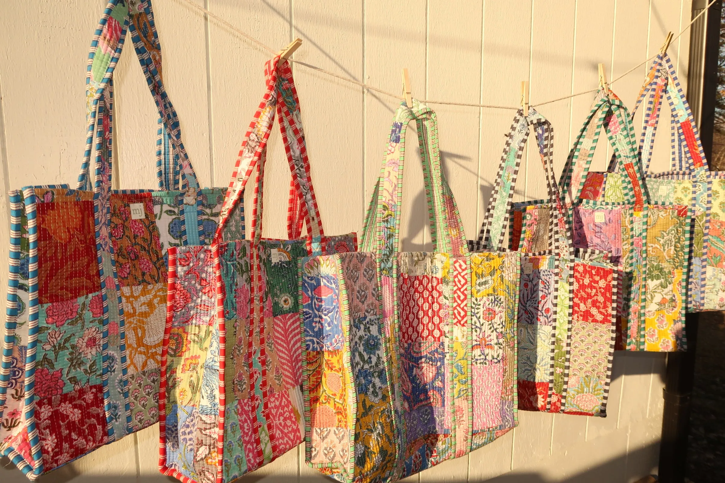 Sally Quilted Tote Bag