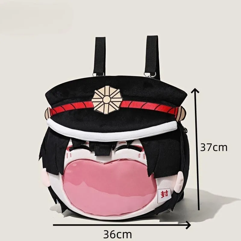 Satoru Gojo Kozume Kenma Anime Ita Bag Kawaii Cute Backpack Messenger Clear Shoulder Bags Pin Display Bag, Yugi Amane, Small