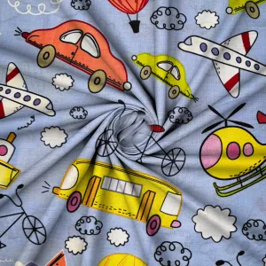 Sheeting Poly Cotton Kiddies Transport