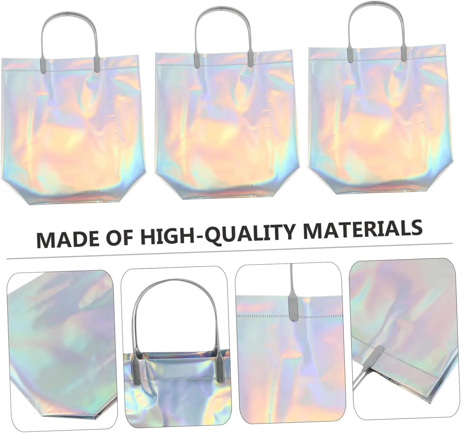 Shopping Bag Pvc Handbags Bags Clear Bags for Clear Tote Bags with Handles Foldable Tote Bag Women Tote