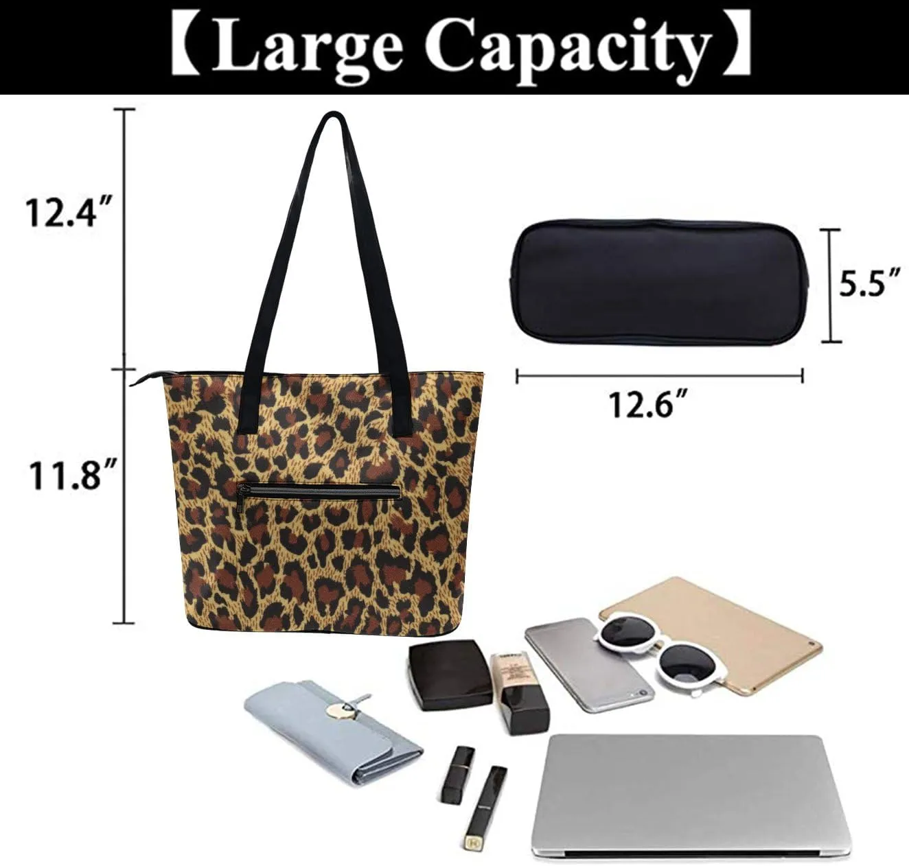 Shoulder Bag Handbags for Women Top Handle Satchel PU Leather Tote Bag for Ladies Purse Shoulder Bags