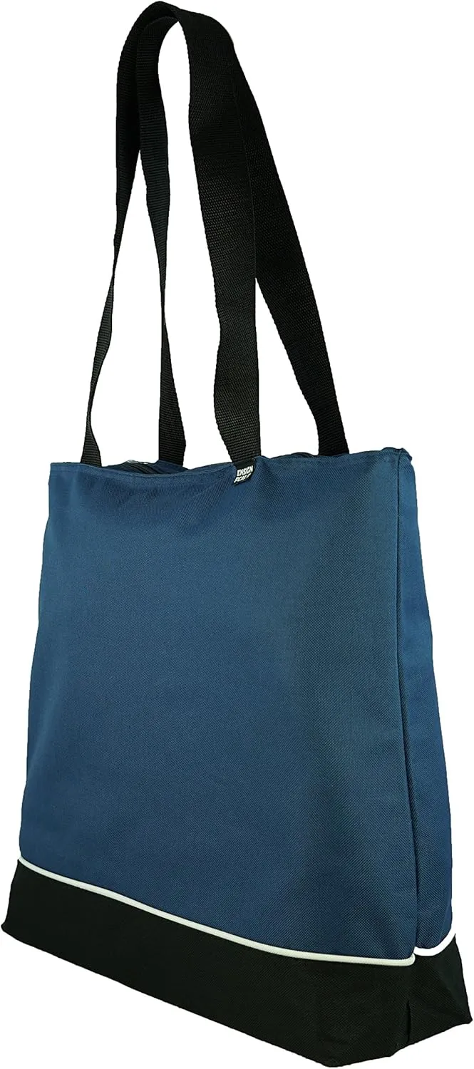Shoulder Tote Bag with Zipper