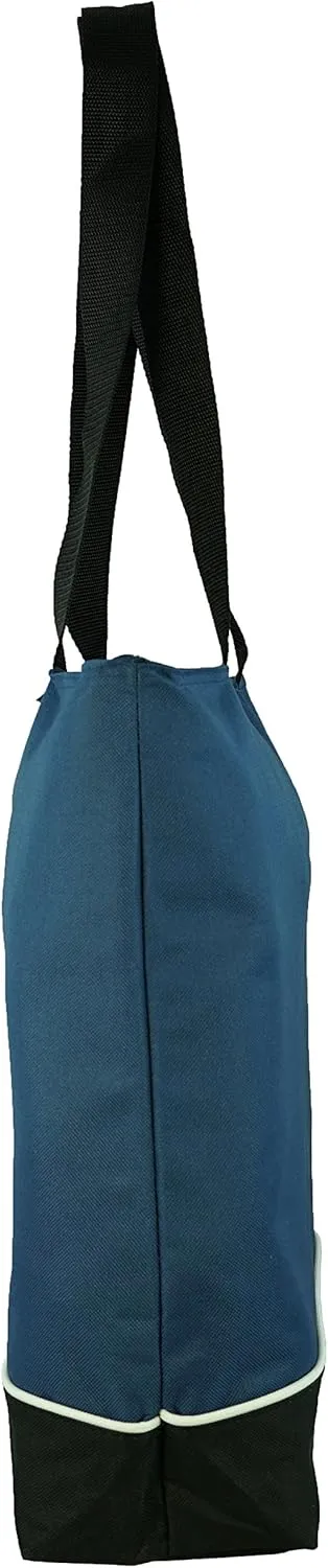 Shoulder Tote Bag with Zipper