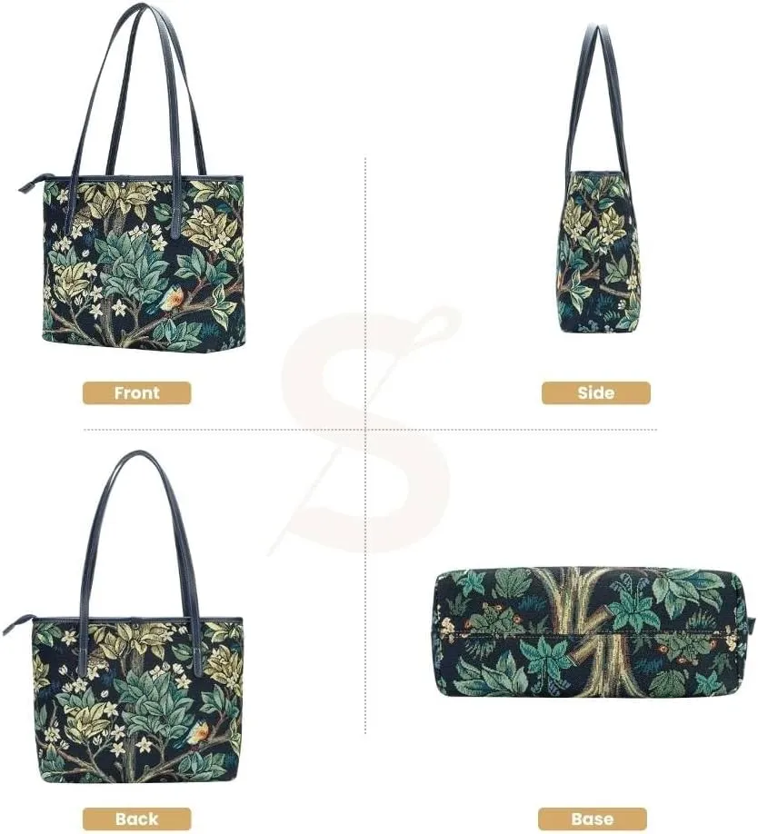 Signare Tapestry Shoulder Bag Tote Bag for Women with Travel or Work Tote Bags for Women