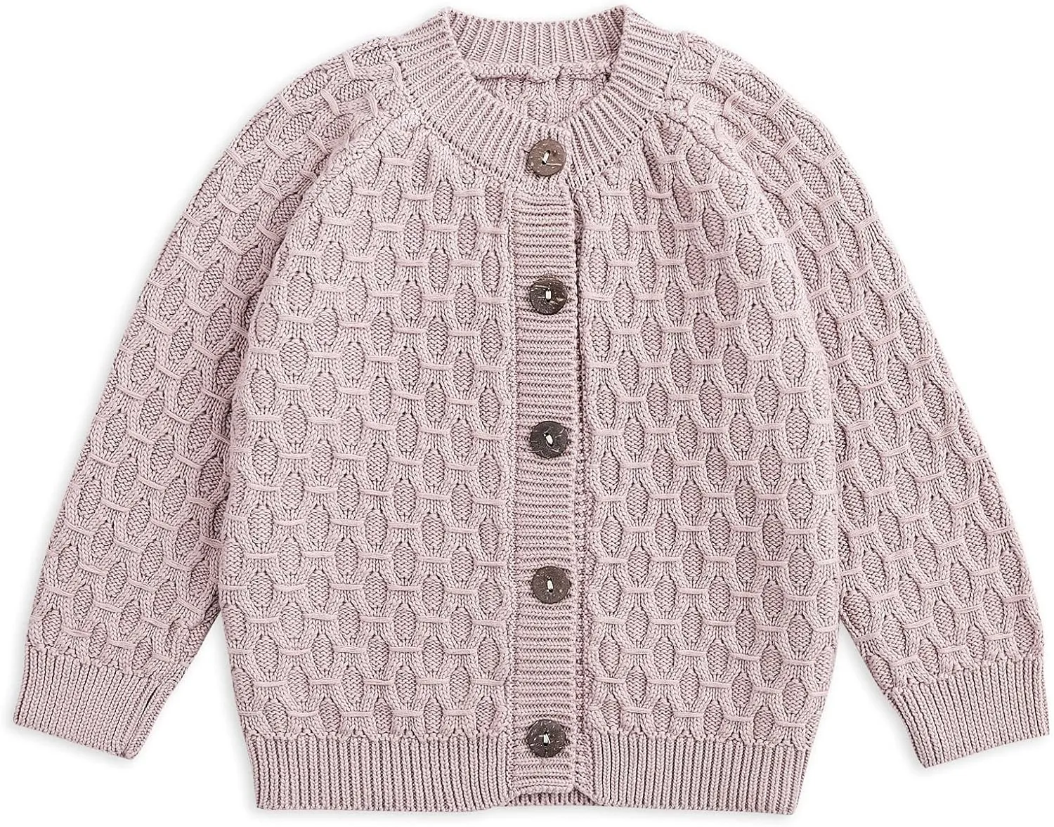Simplee kids Baby Cardigan Cable Knit Toddler Cardigan Long Sleeve Fall Winter Open Front Knit Sweaters