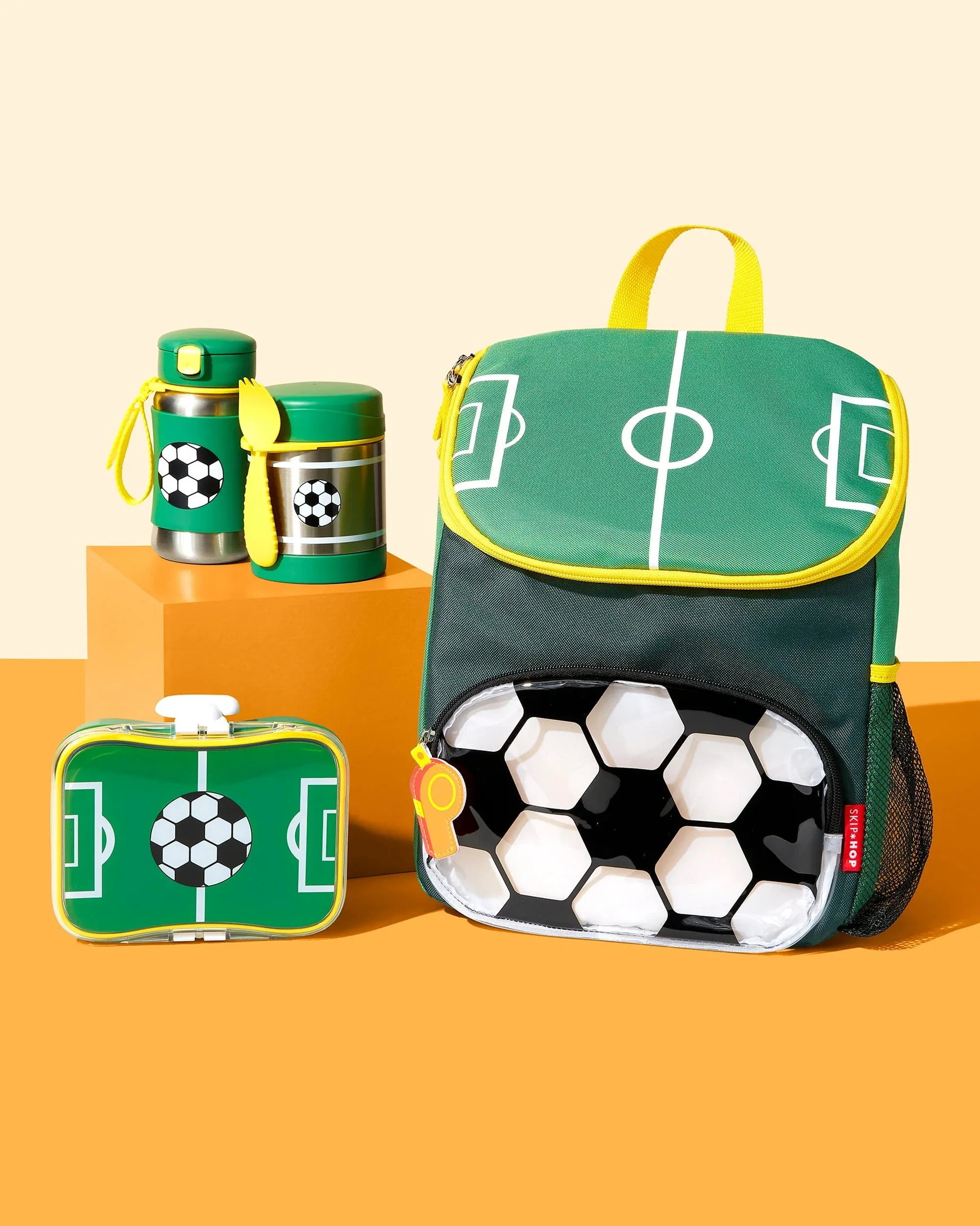 Skip Hop Spark Style Lunch Kit - Soccer/Football