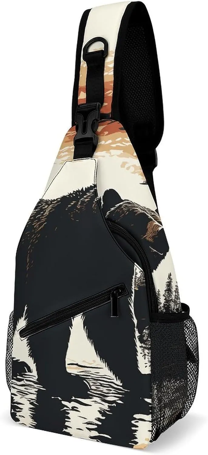 Sling Bag Crossbody Bags Cross Body Bag Fanny Packs Chest Bags Sling Purses for Travel