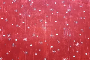 Snowflake Cherry Jolly Lane Patchwork / Craft Fabric