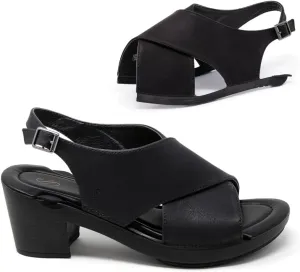 Solely Jane Interchangeable Tops Women's Heel Pumps Shoes