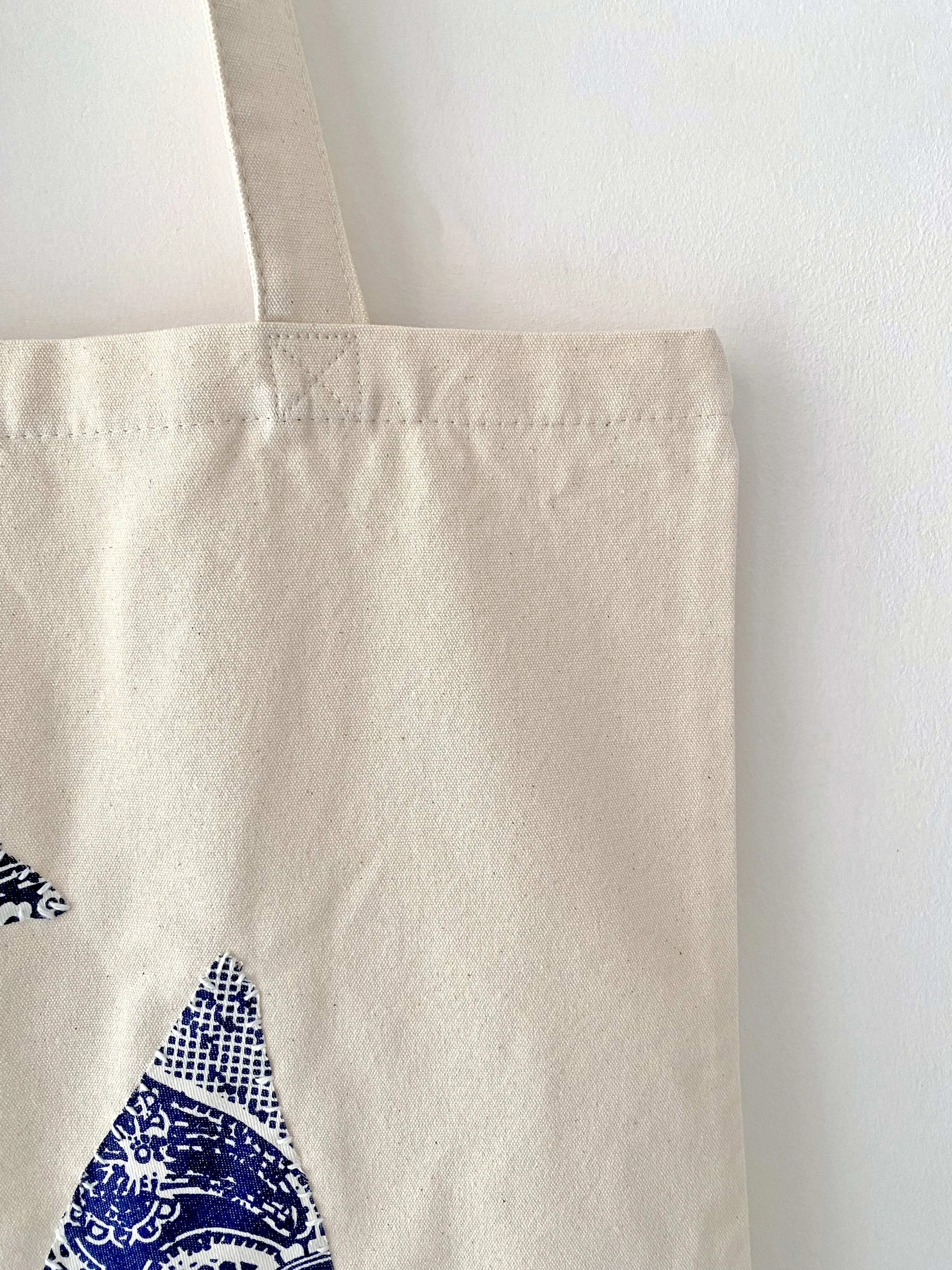 Star Patchwork Tote Bag